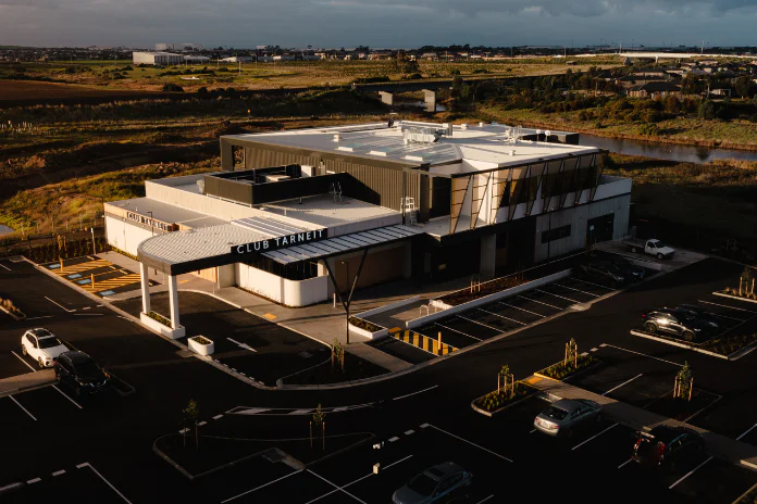 Drone image of Club Tarneit