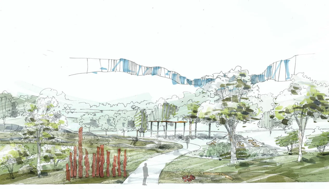 Spiire landscape architect sketch