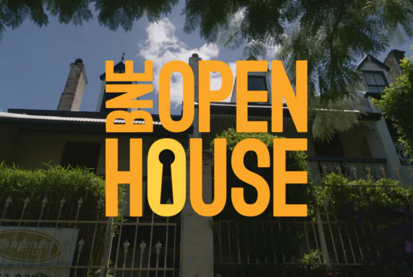 Open House Brisbane 2026 logo on background